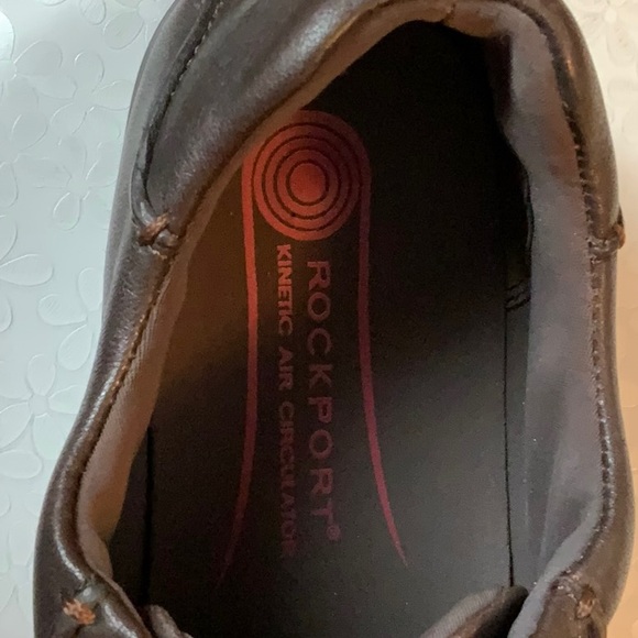 Rockport Womens Size 8M Slip On Loafers Brown Shoes Comfortable Casual - Picture 5 of 5